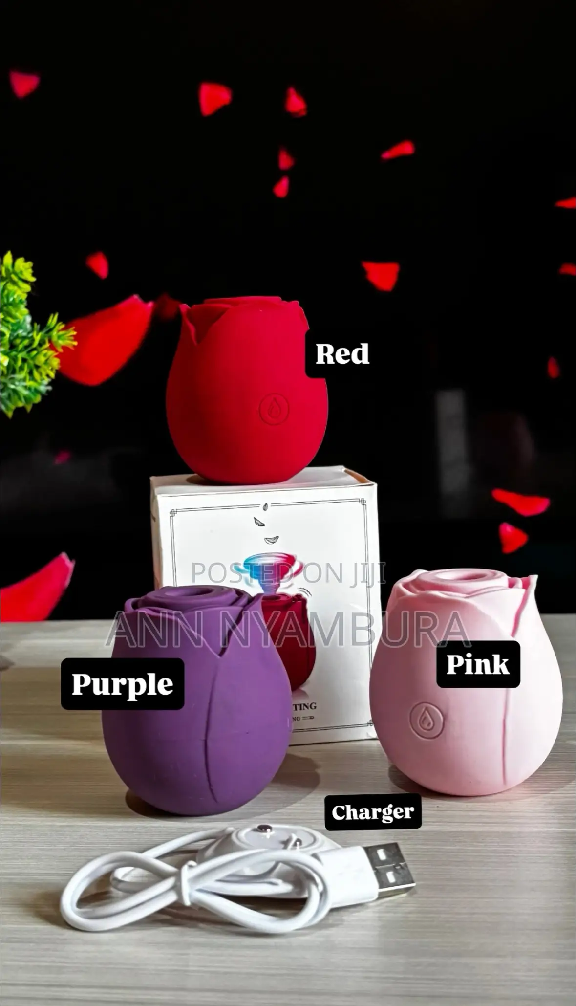 Elegant Rose Vibrating Massager Wholesale Price Waterproof Quiet
