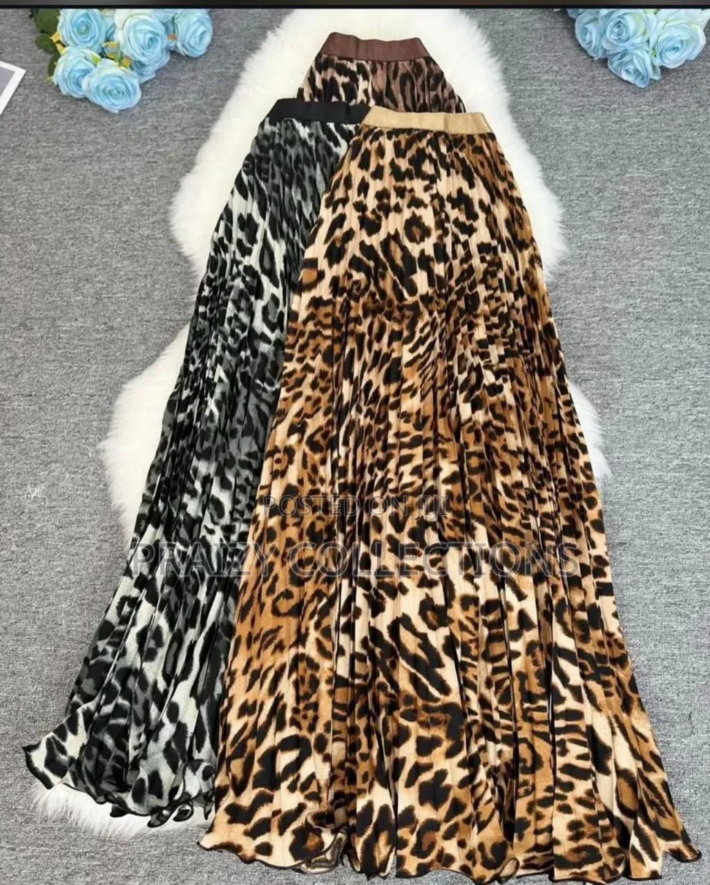 Animal Print Free Size Skirt
