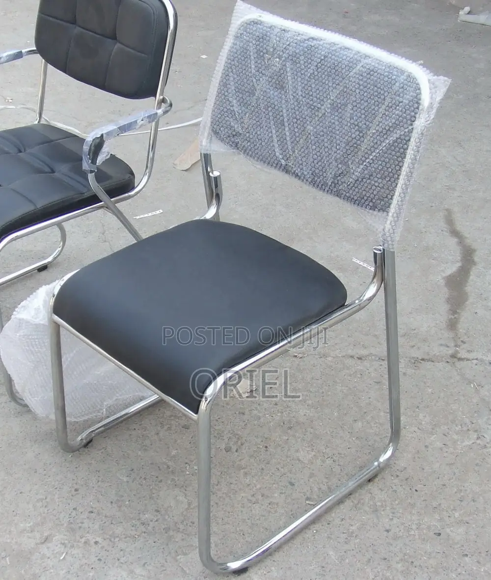 Office Chair : Stackable Office Padded Visitor Chair