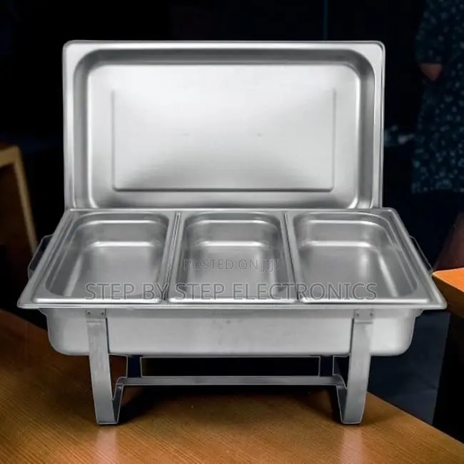 Factory Prices 11L Stainless Steel Triple Chafing Dish
