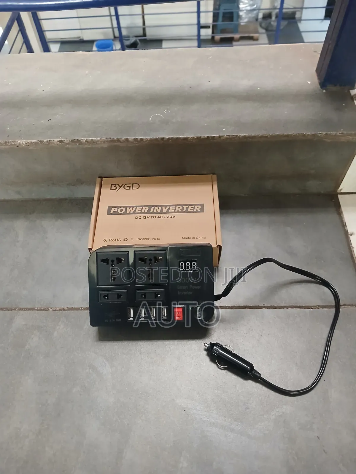 Universal Car Power Inverter | 12V DC to AC Converter