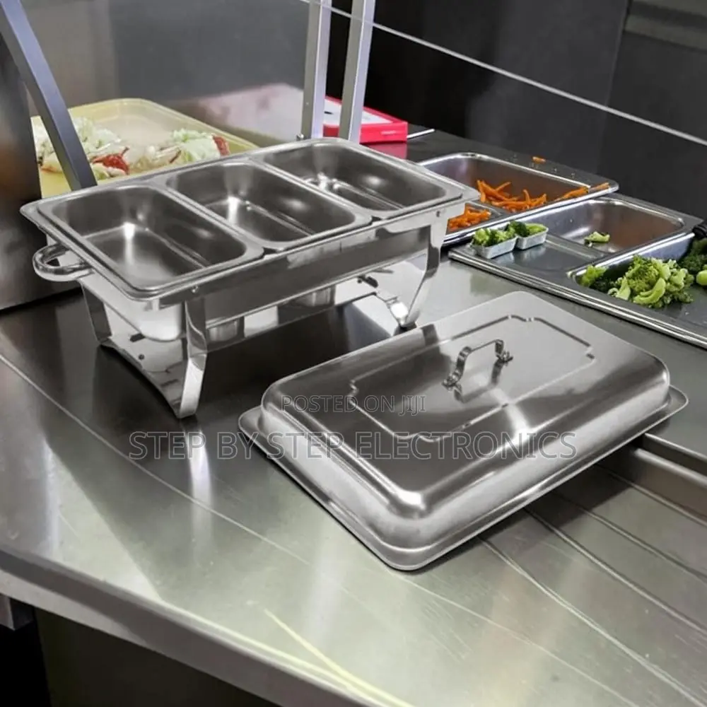 Manufacturer Prices 11L Stainless Steel Triple Chafing Dish