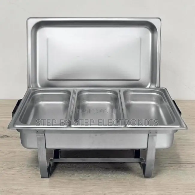 Manufacturer Direct Prices 11L Stainless Steel Triple Chafing Dish