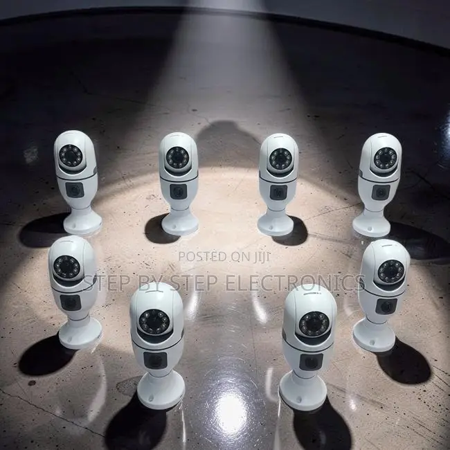Affordable Prices PTZ Rotating Dual Lens Wifi Bulb Cameras