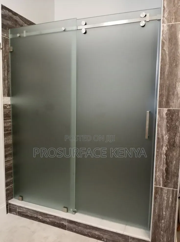 Luxury Frosted Glass Shower Enclosure – Custom Made