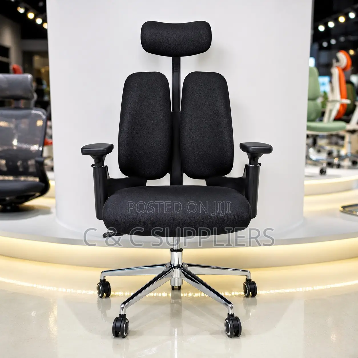 Orthopedic Dual Back Executive Chair.