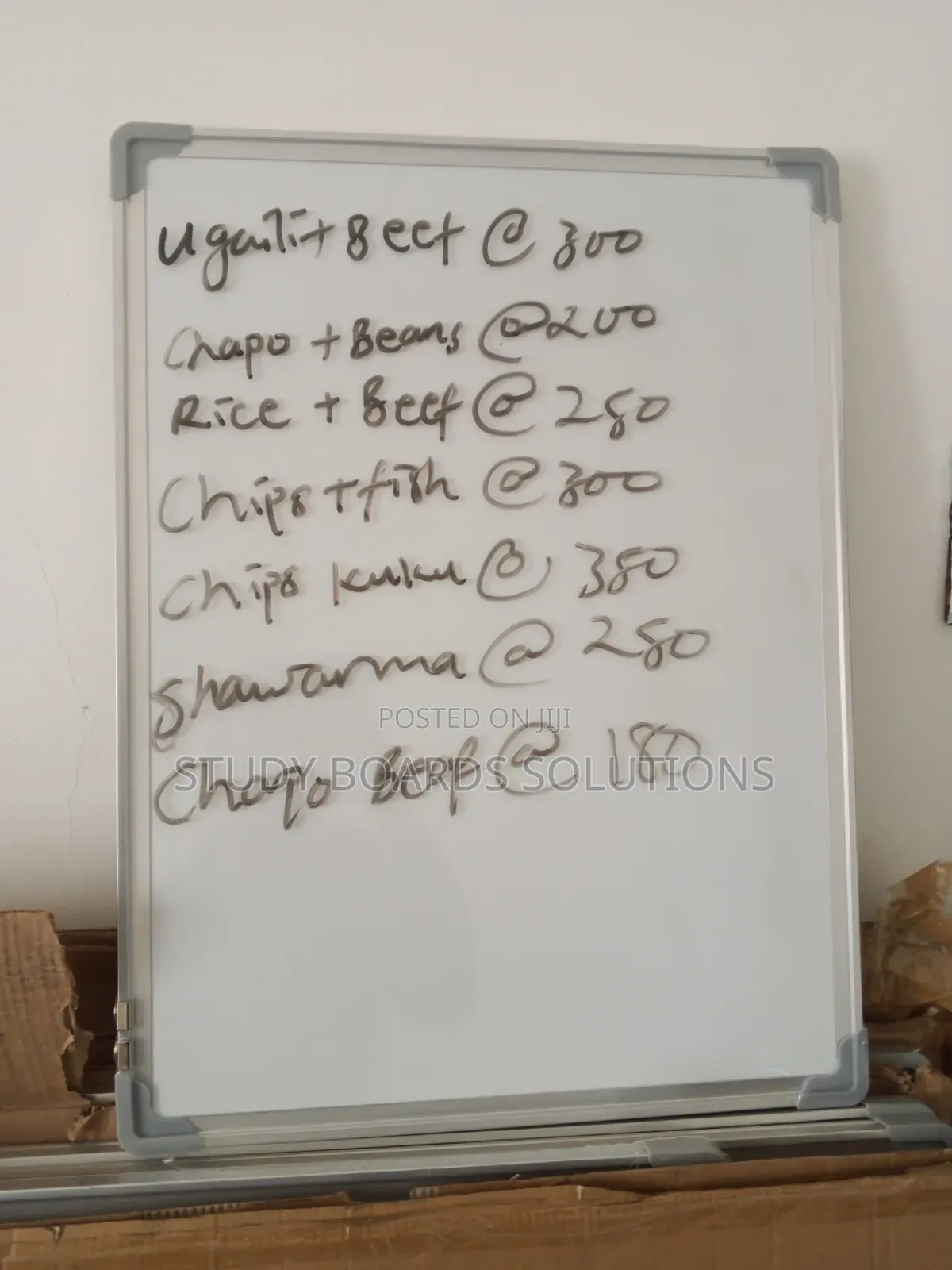 Menu Whiteboard for Restaurants (60x45cm)
