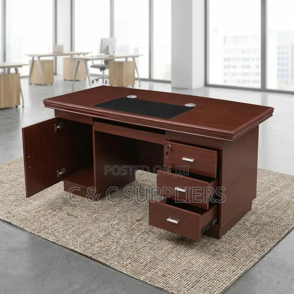 Mahogany 120cm Executive Table