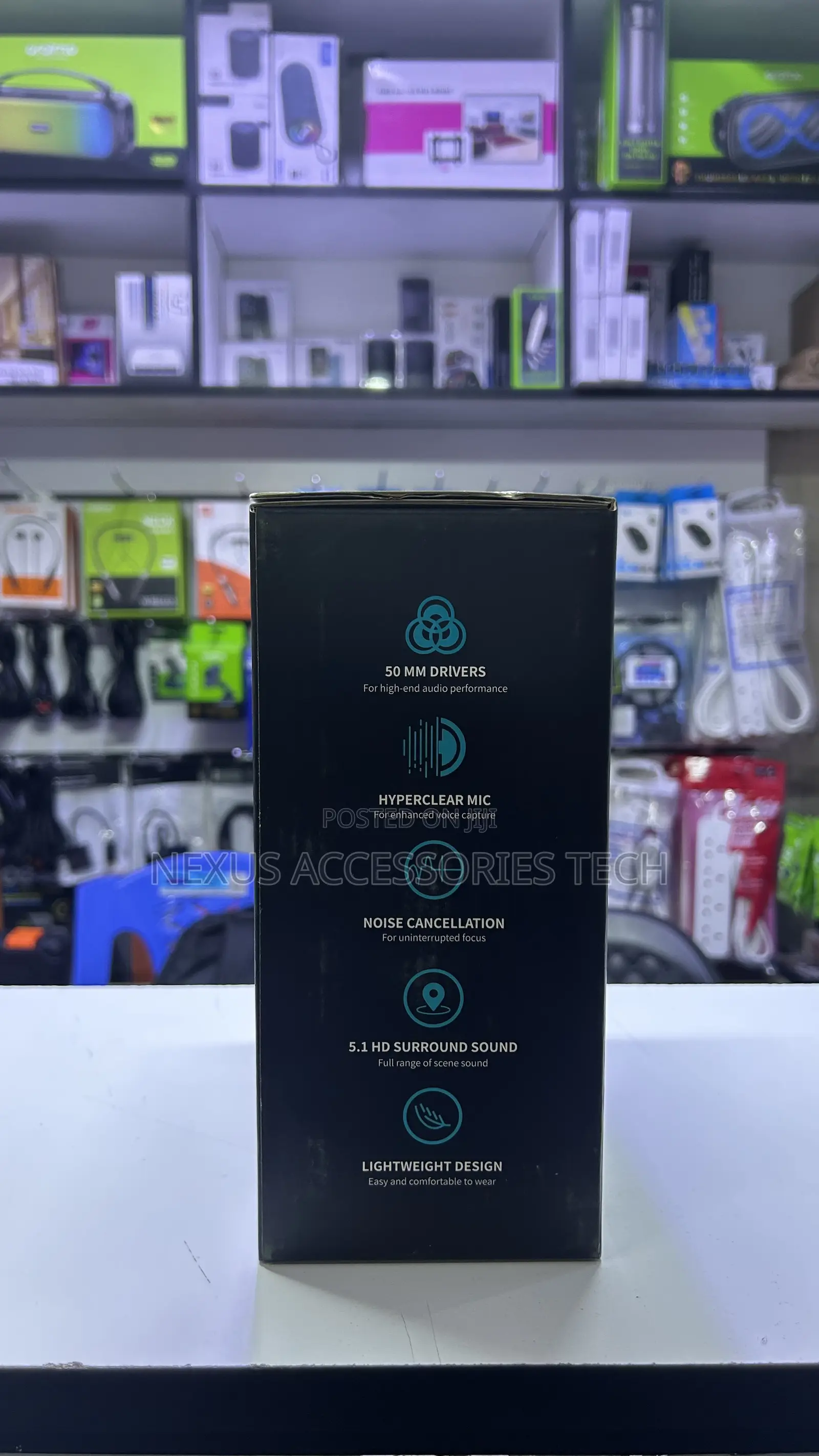 Celebrat GM-2 Wired Gaming Headset With LED Microphone