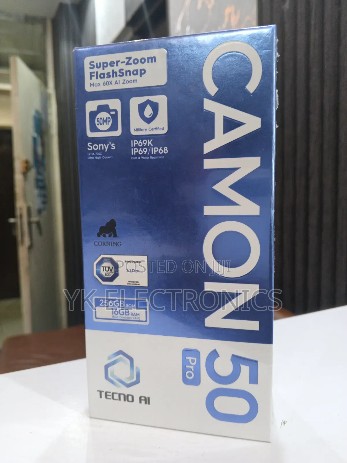 New Tecno Camon 50 Pro 256 GB Green