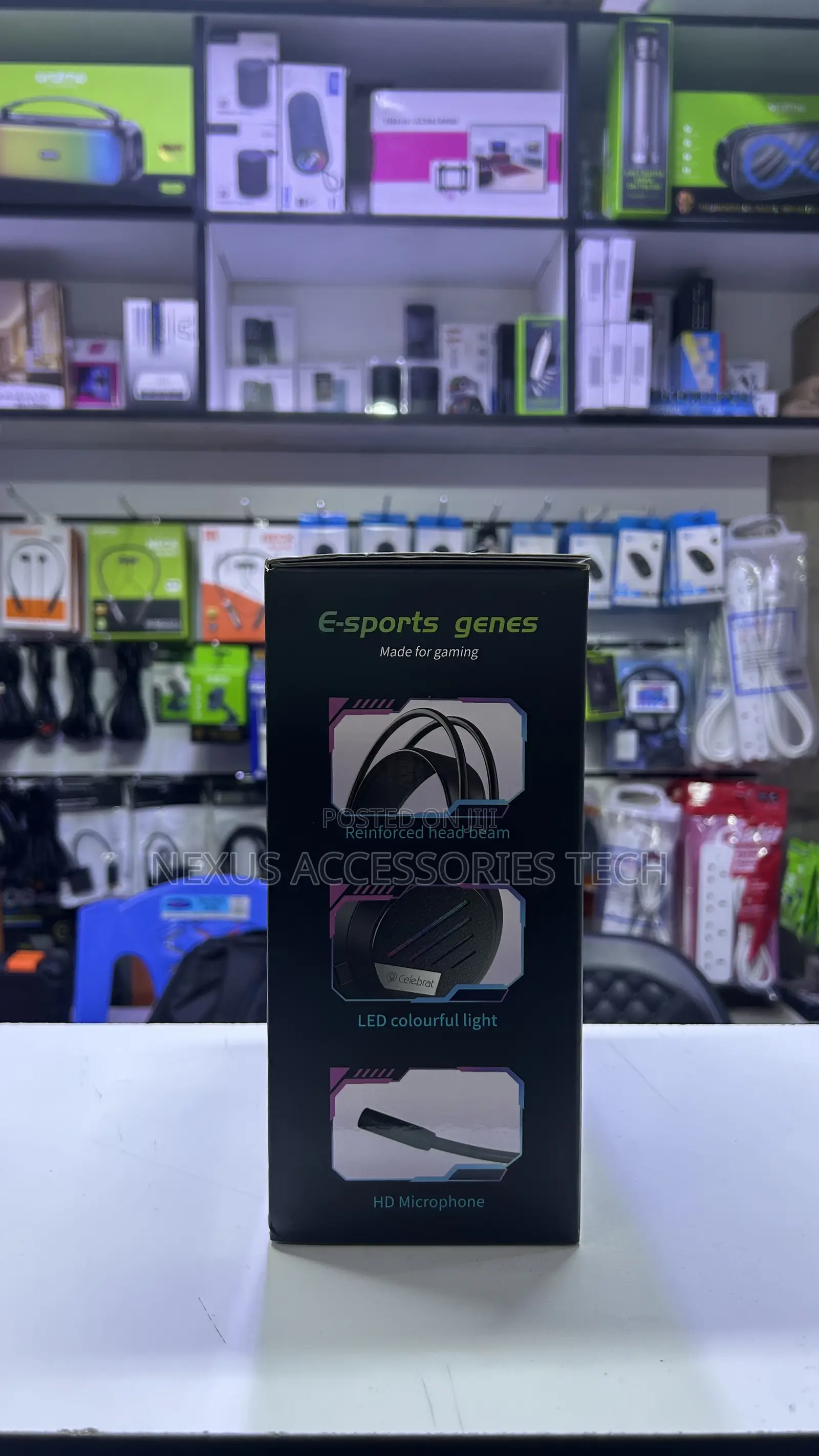 Celebrat GM-2 Noise Cancelling Gaming Headset With Bass