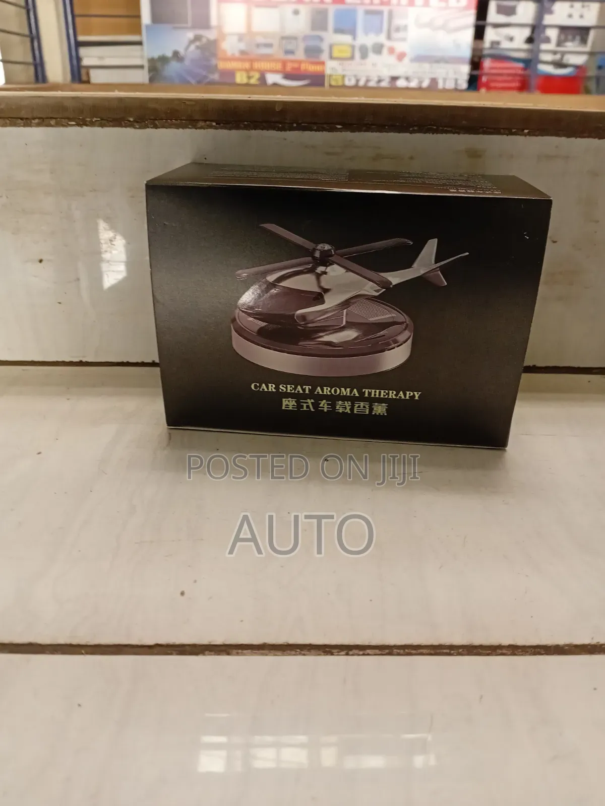 Car Helicopter Perfume | Rotating Air Freshener for Car Dashboard