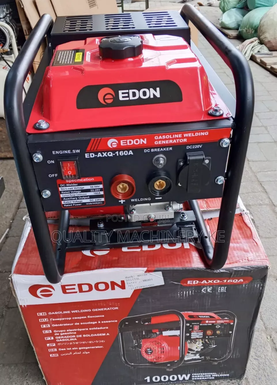 Heavy-Duty Edon Welding Generator Ed-Axq-160a