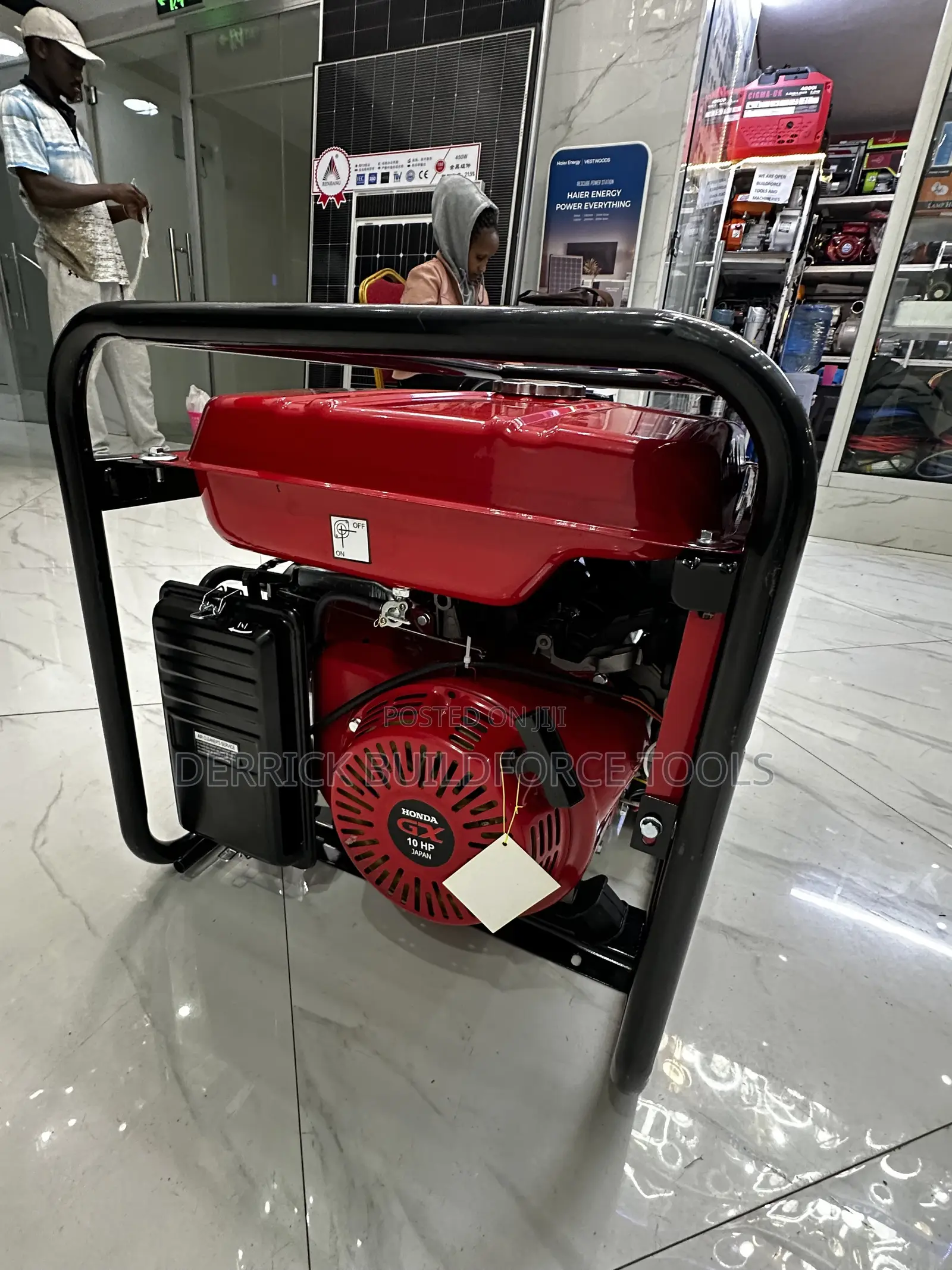 Honda 8.5Kva Keystart Gasoline Generator With Wheels