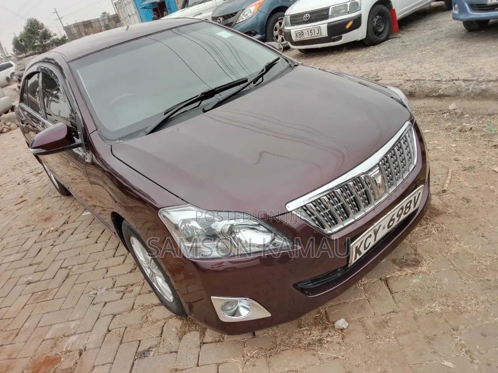 Toyota Premio 2014 Maroon