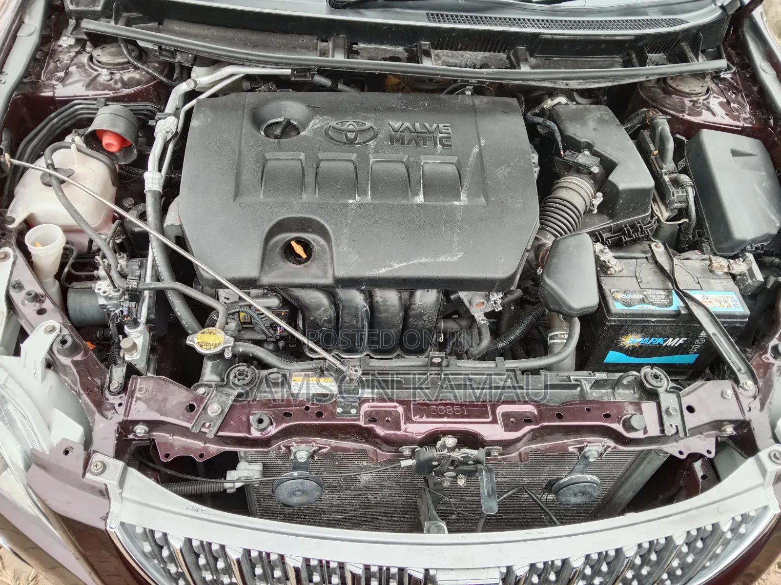 Toyota Premio 2014 Maroon