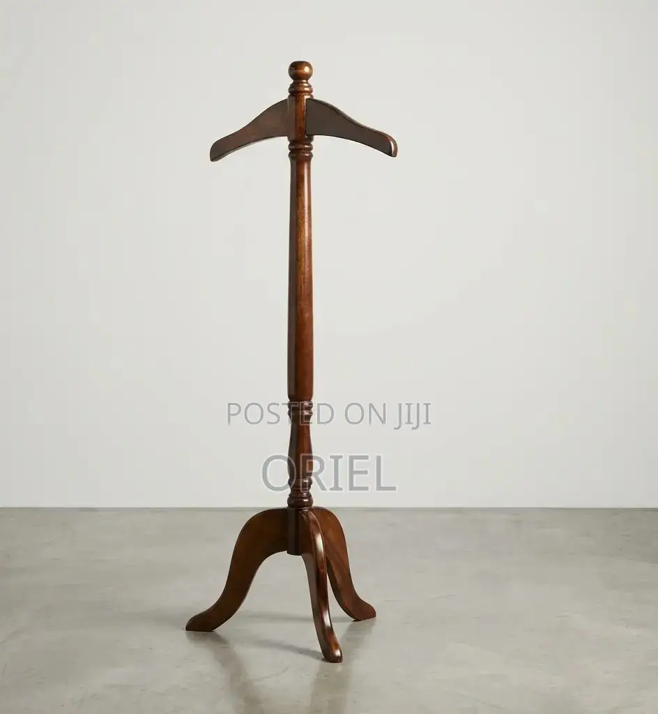 Office Coat Hanger : Wooden Office Coat Hanger Stand