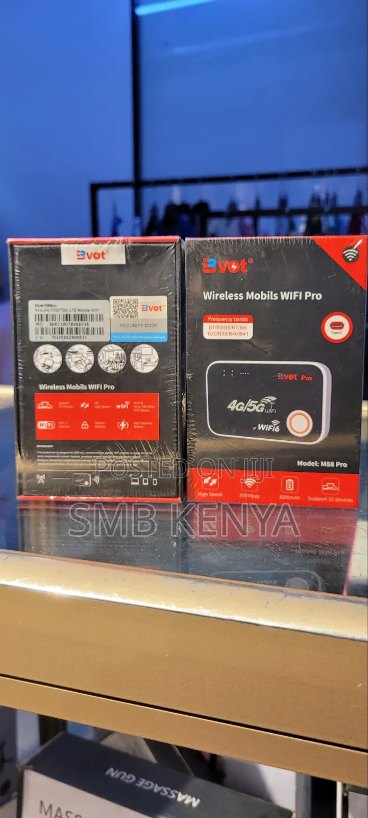 BVOT M88 Pro 4g/5g Portable WiFi 6 Mobile Hotspot Router