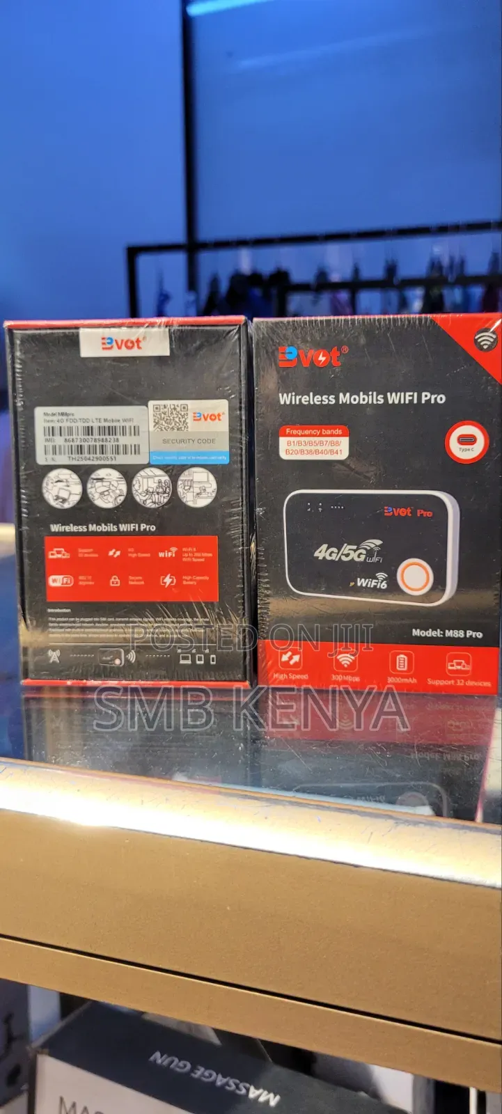 BVOT M88 Pro 4g/5g Portable WiFi 6 Mobile Hotspot Router