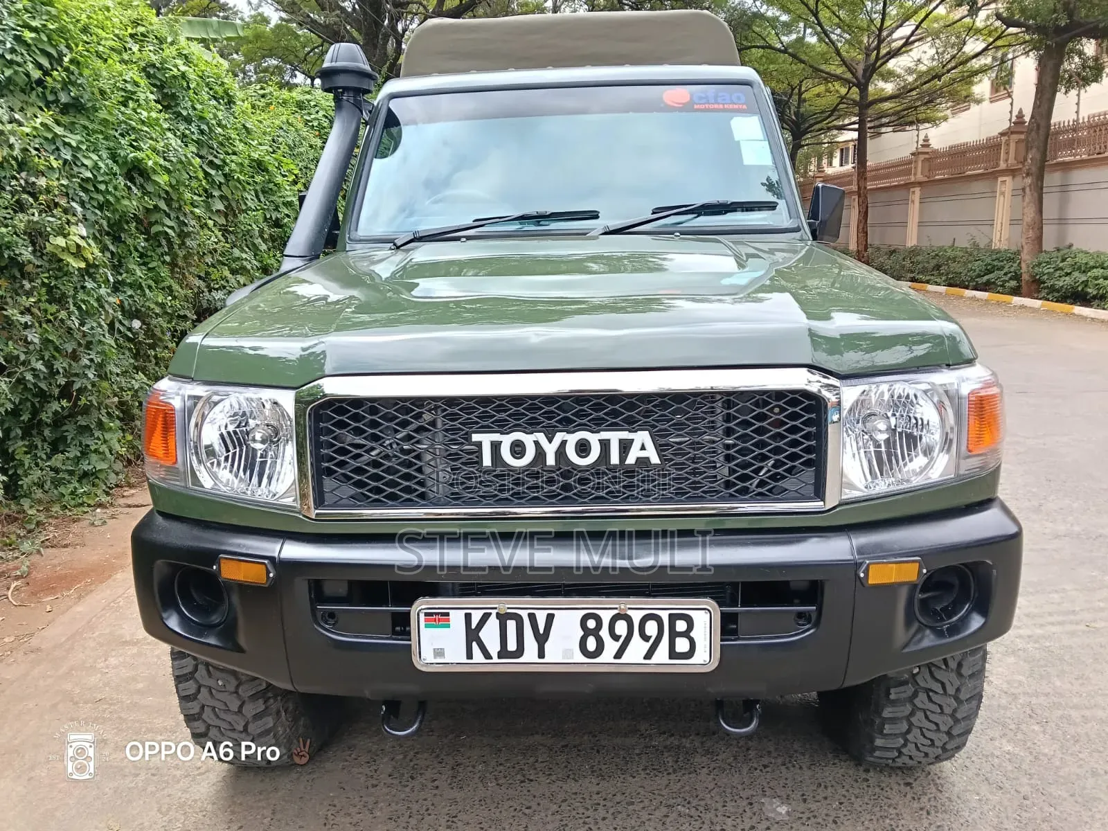 Toyota Land Cruiser 2012 Green