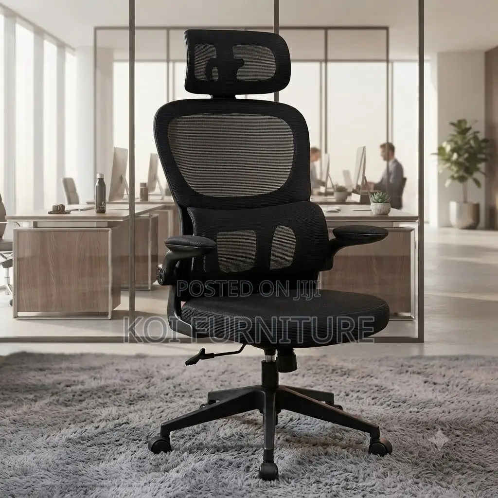 Office Chairs; Orthopedic Recliner Office Chair With Flipping Arms
