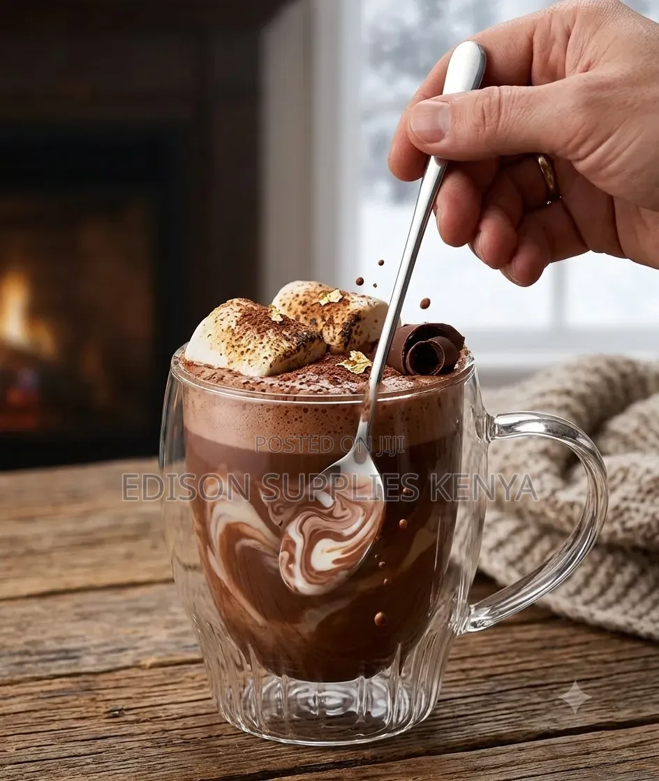 Long-Handle Tea Spoon Set Stainless Steel Premium Elegant Spoon Set