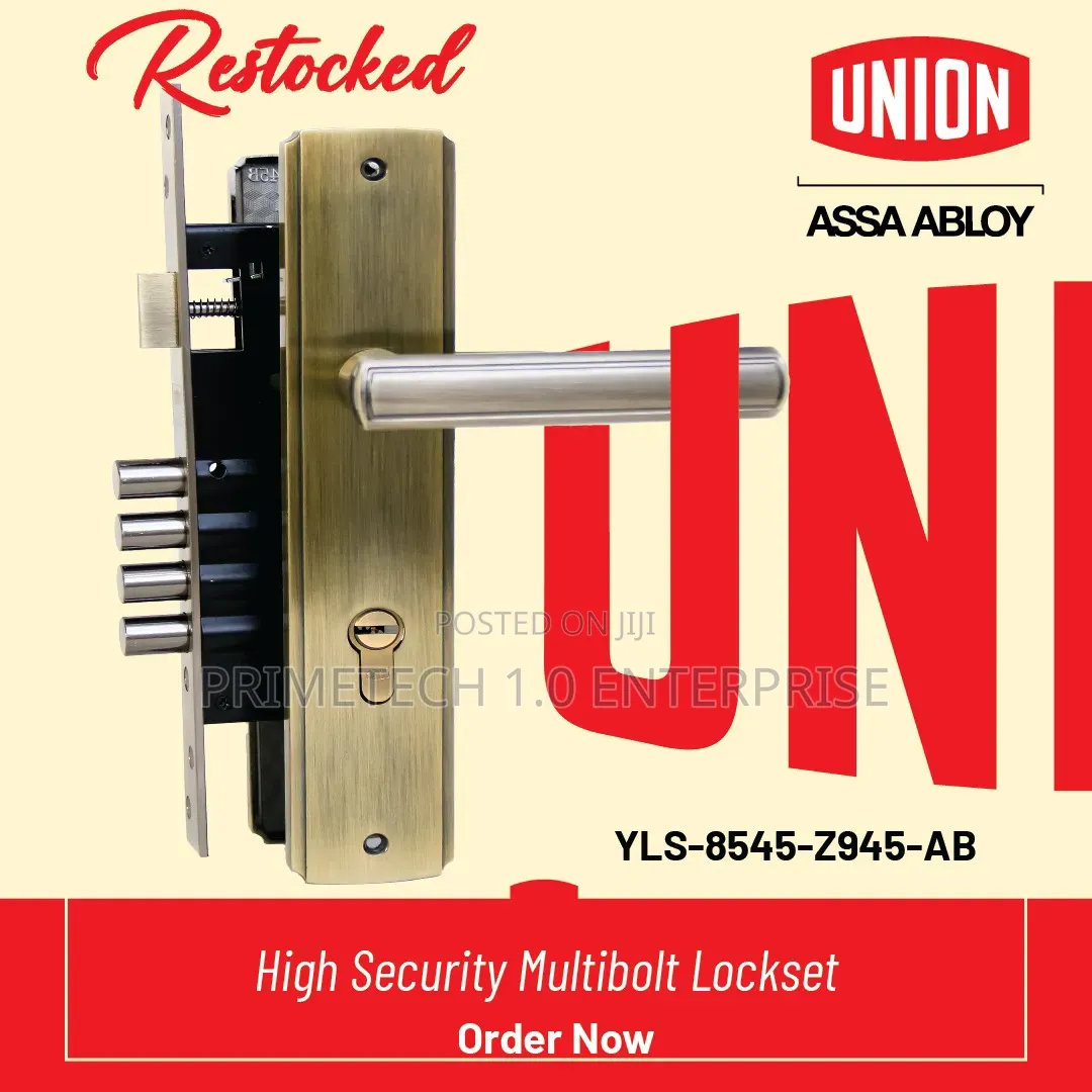 UNION ASSA ABLOY High Security Mult-Bolt Mortise Lock