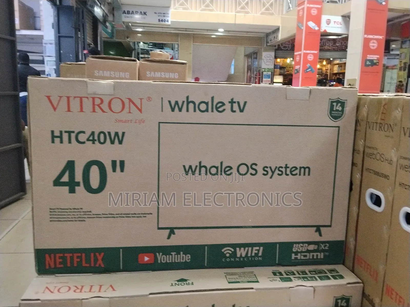 Vitron 40 Inch Smart Whale TV