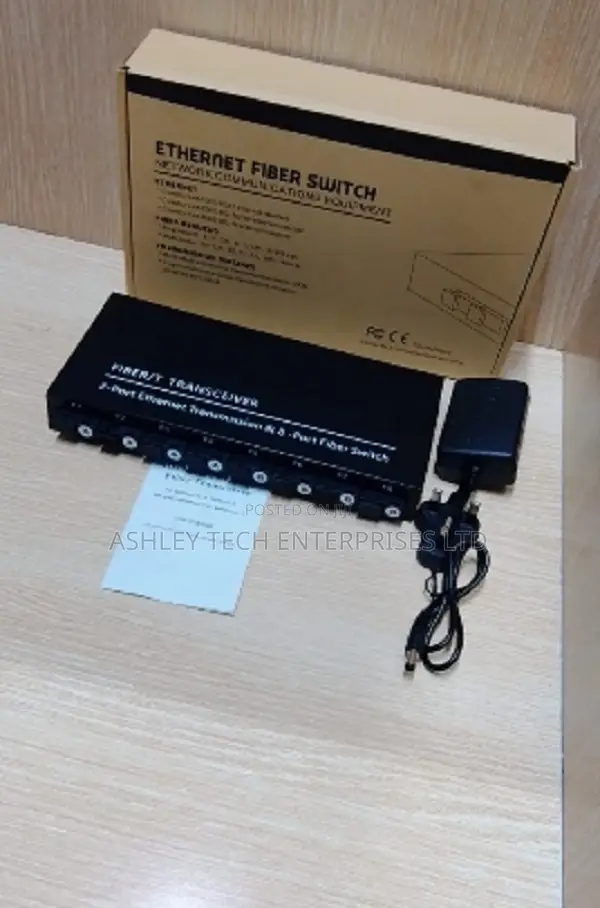 6-Port Fiber Optic Switch for Enterprise Surveillance Networks