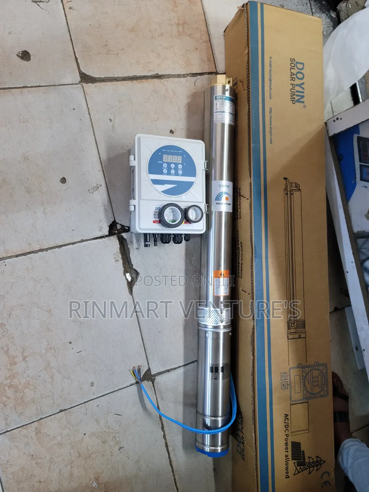 285 Meters Doyin Solar Pump /Dc 280v-400v AC 220v-240v