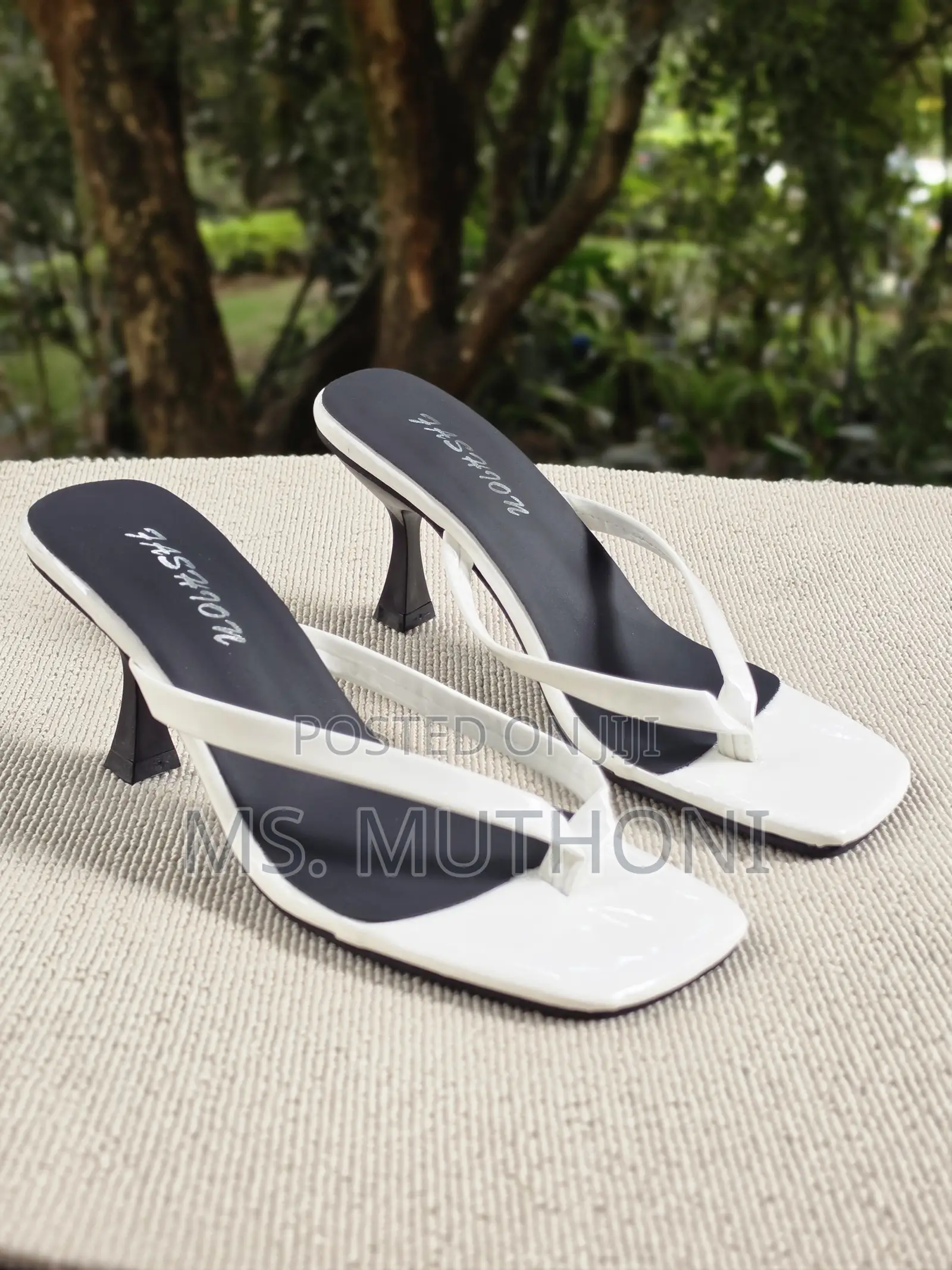 Comfortable High-Fashion Square-Toe Kitten Heel