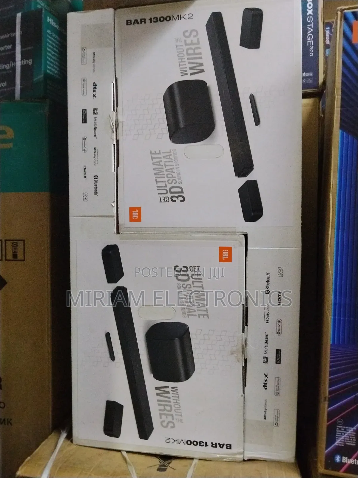 JBL Bar 1300 MK2 11.1.4-Channel Dolby Atmos Soundbar System