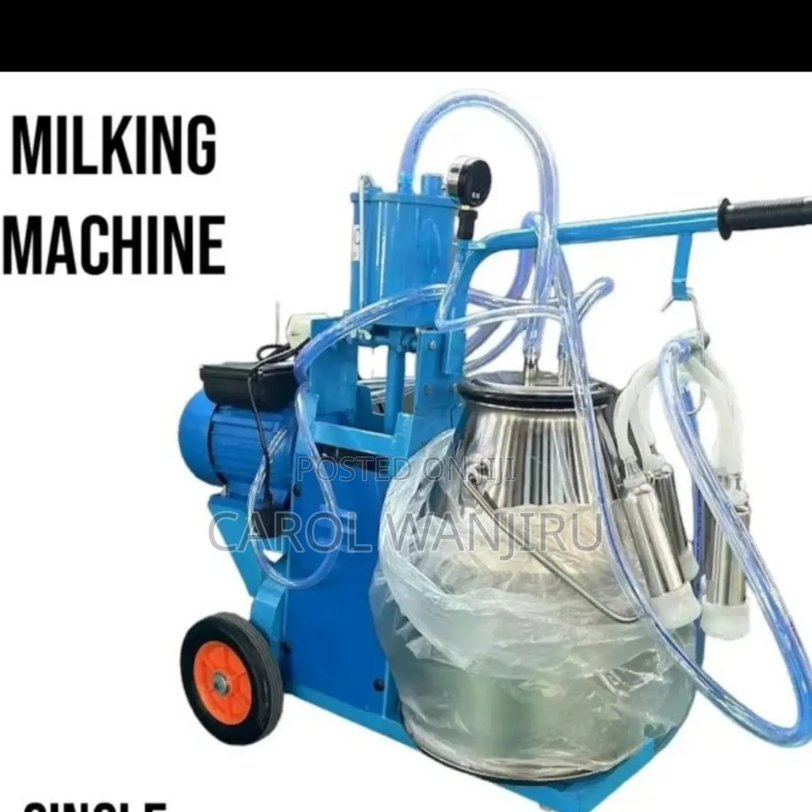 New Cow Milking Machine Single Cylinder/Cow Milking Machine