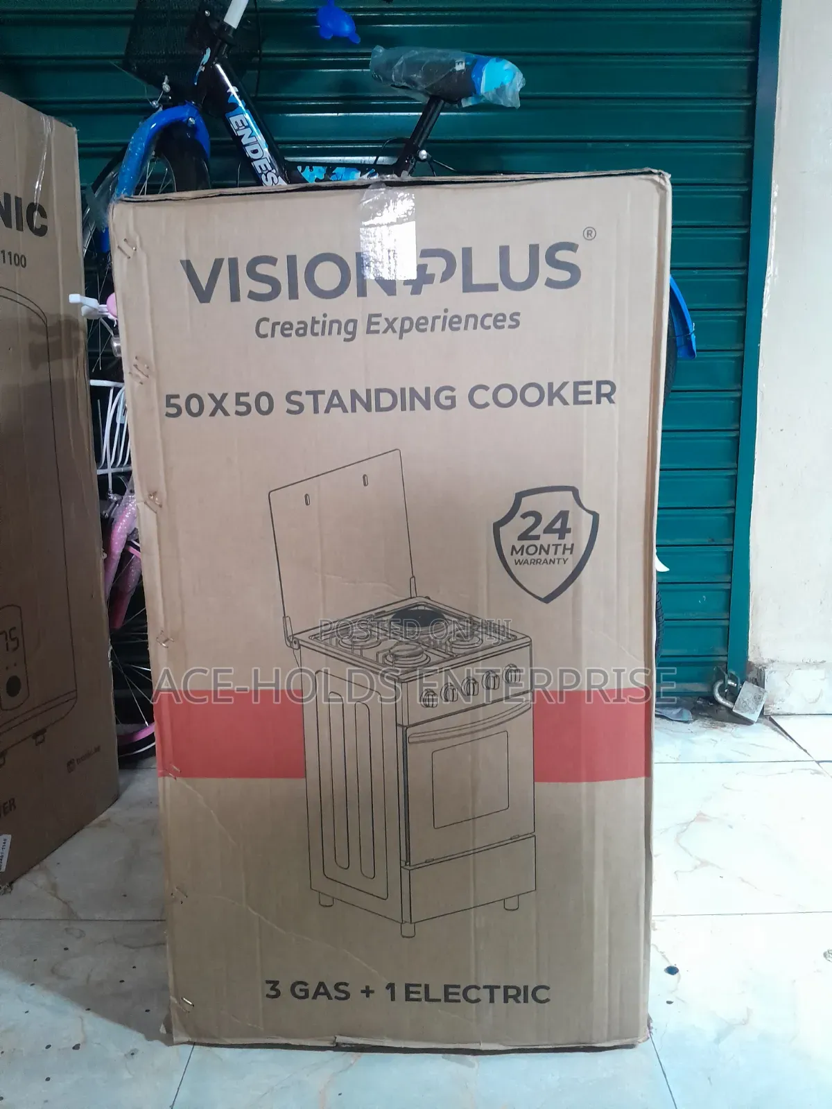 Vision 3+1 Standing Cooker With Electric Oven – Cook Like a Pro!
