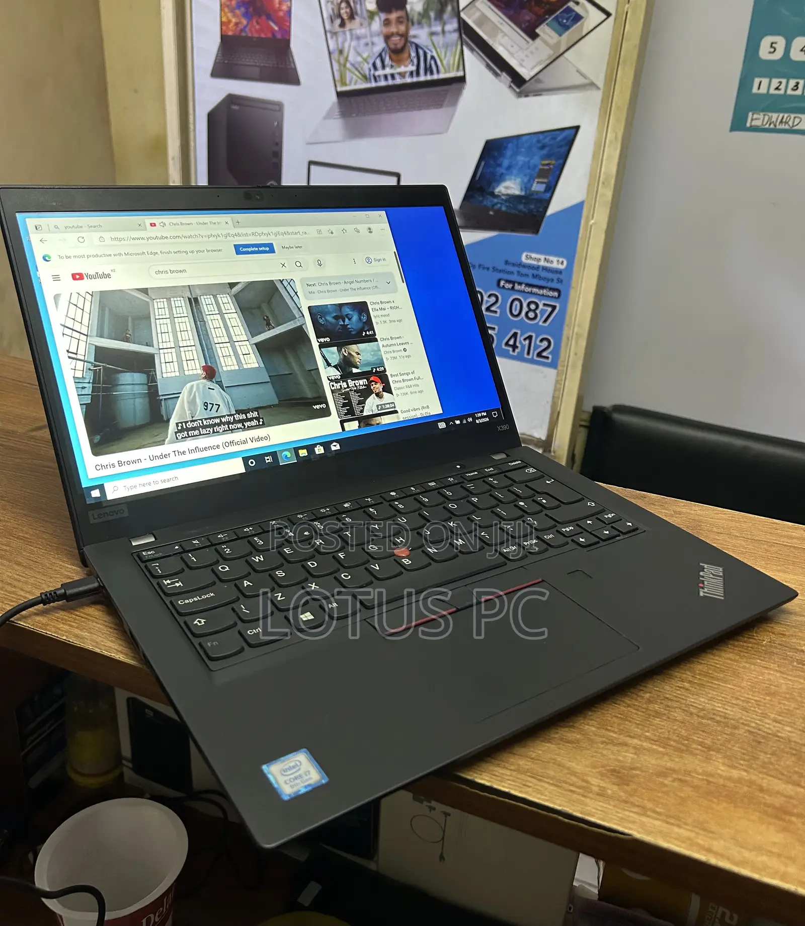 Laptop Lenovo ThinkPad X390 8GB Intel Core i7 SSD 256GB