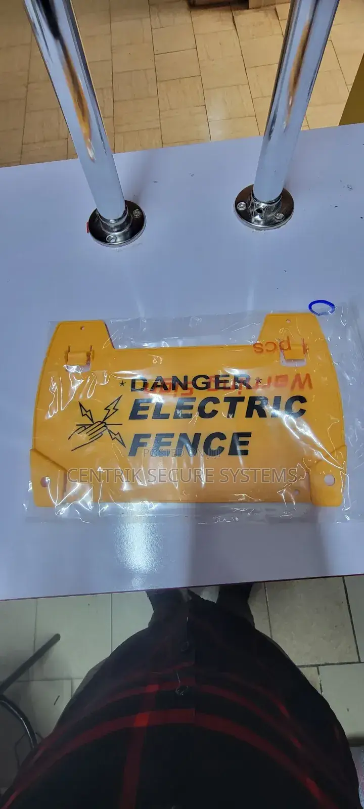 Electric Fence Warning Signs