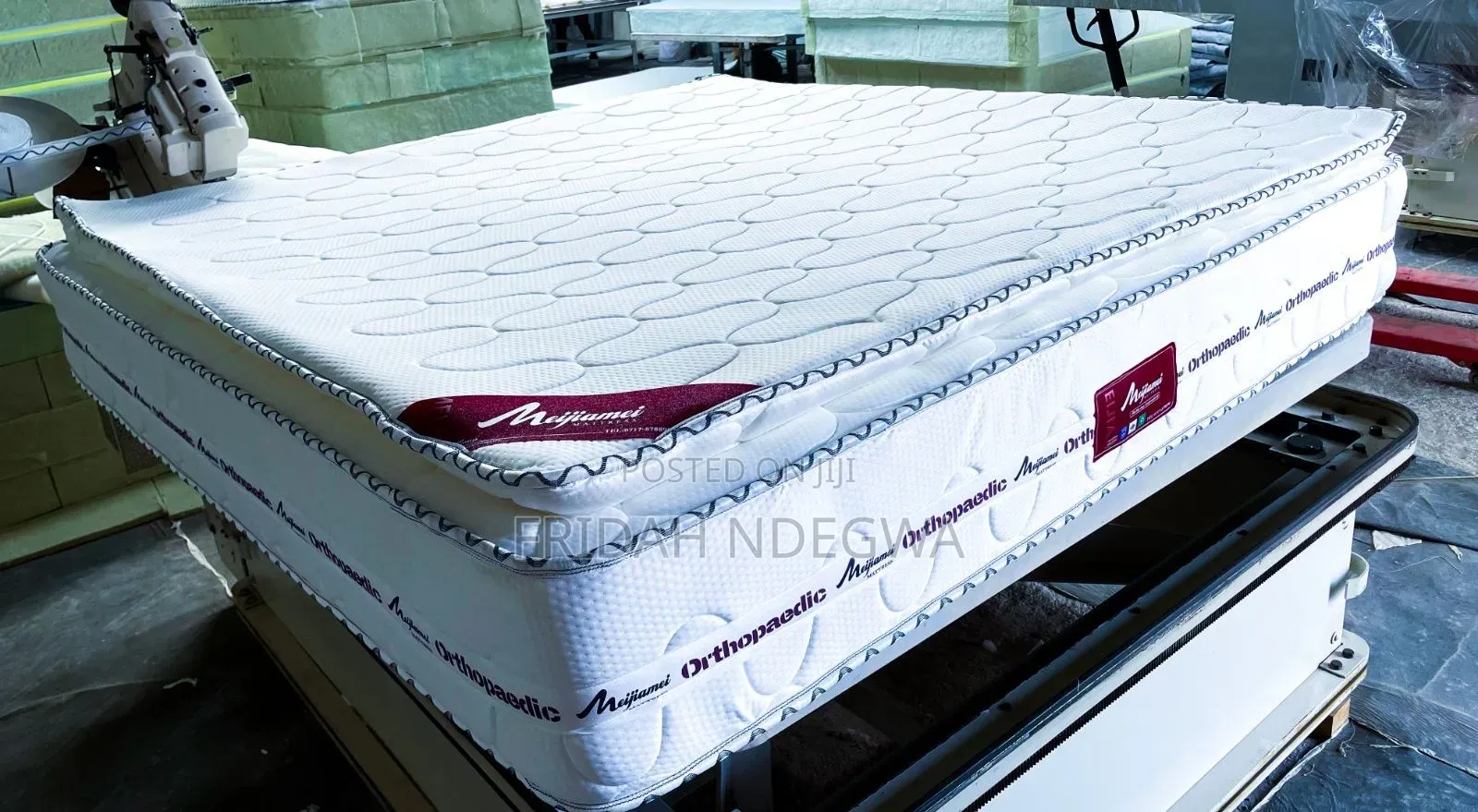Orthopedic Spring Mattress - Grey, 
5*6-10 Inches
