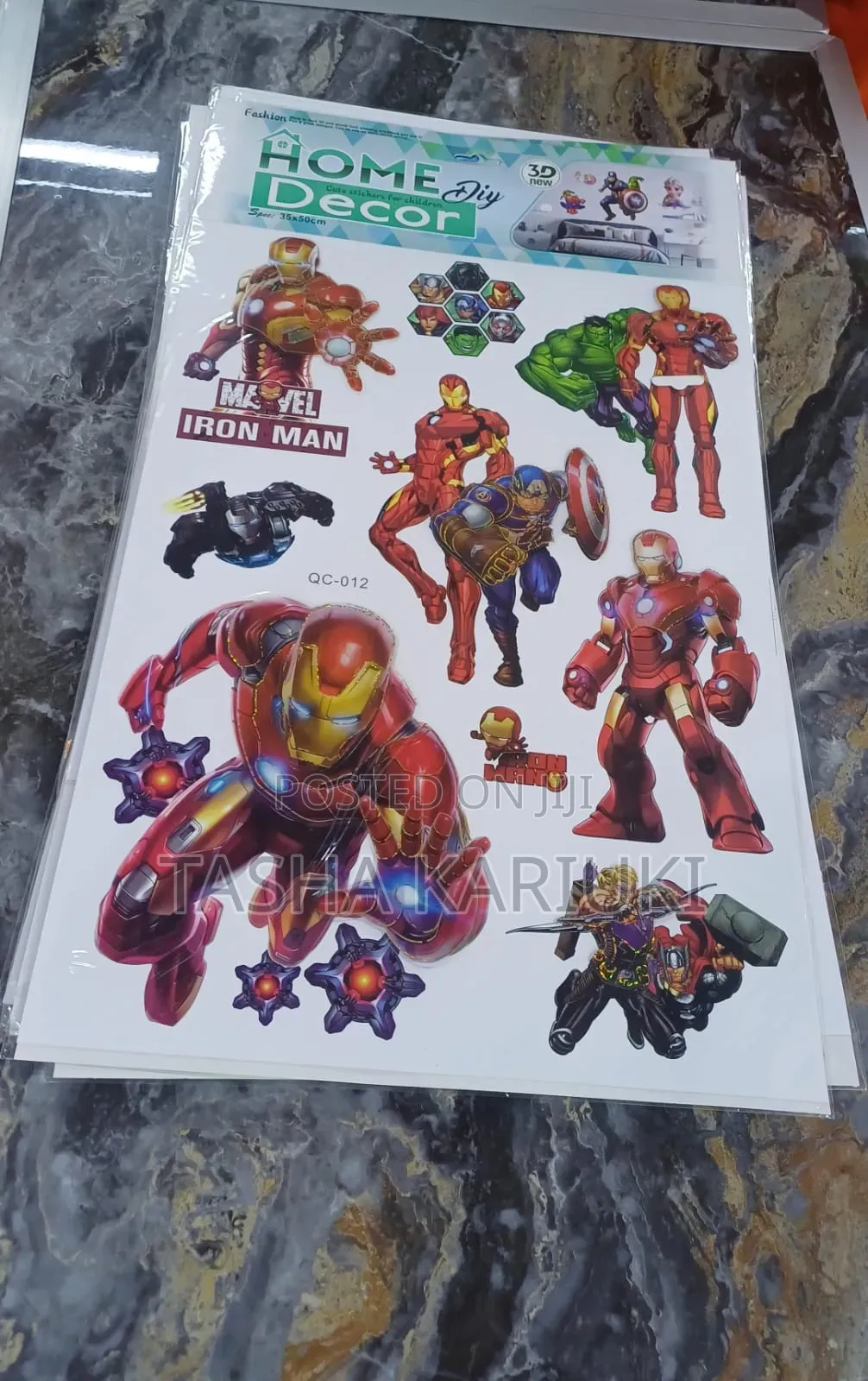 3d Cartoon Wall Stickers