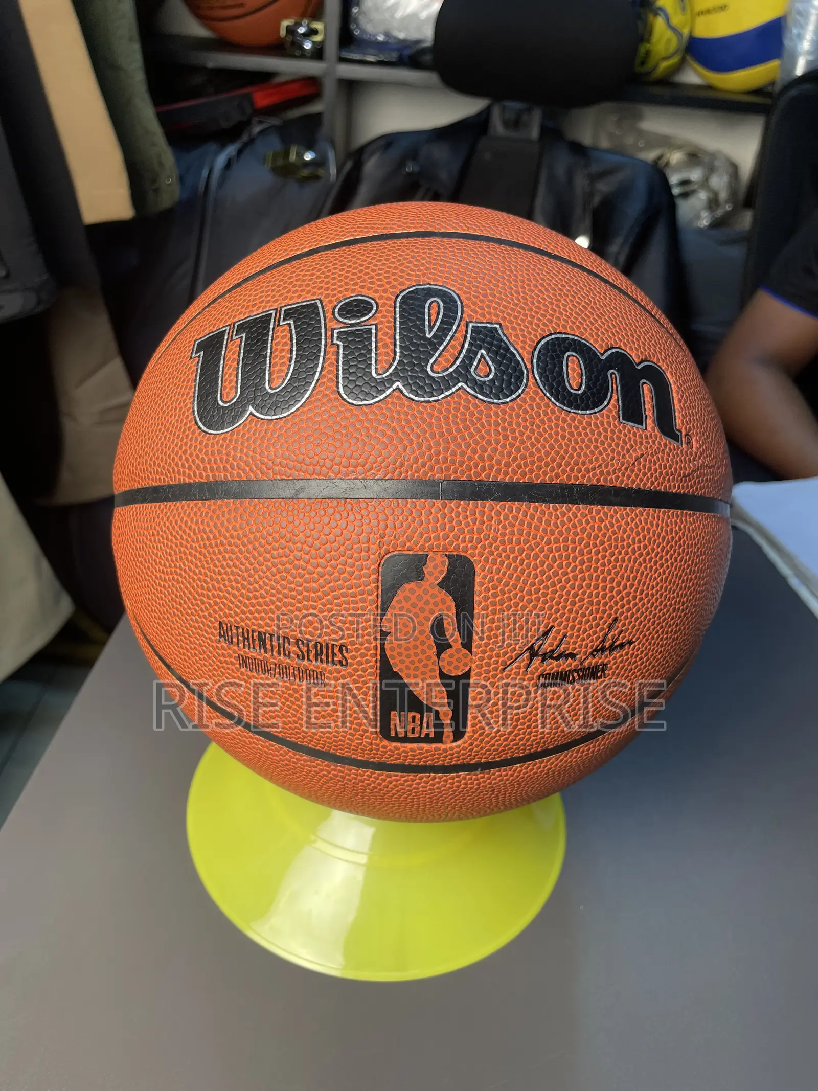 Wilson NBA Authentic Series Basketball Size 7- Indoor/Outdoor Ball