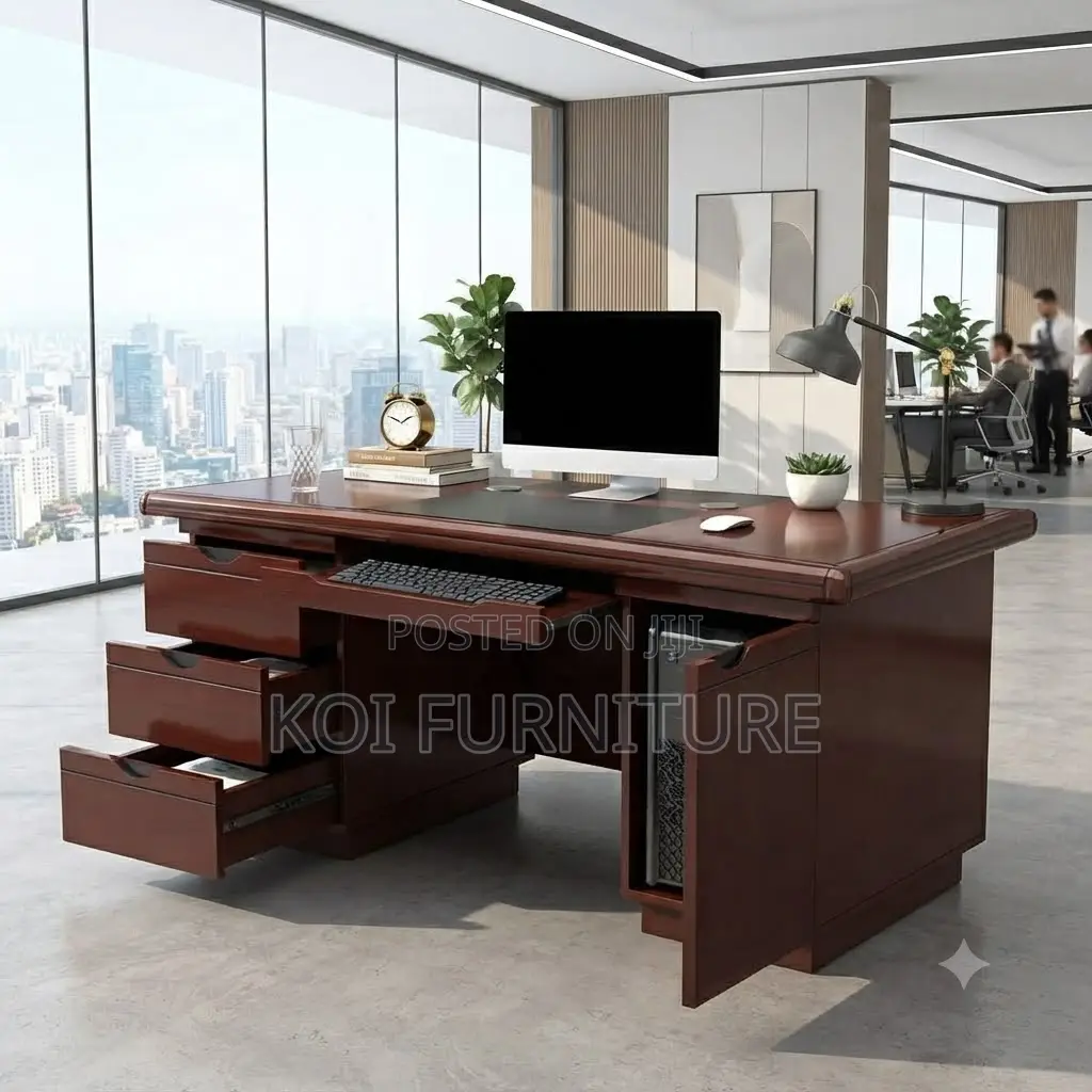 Office Desk; 1.2 Meters Executive Focus- Ideal Desk