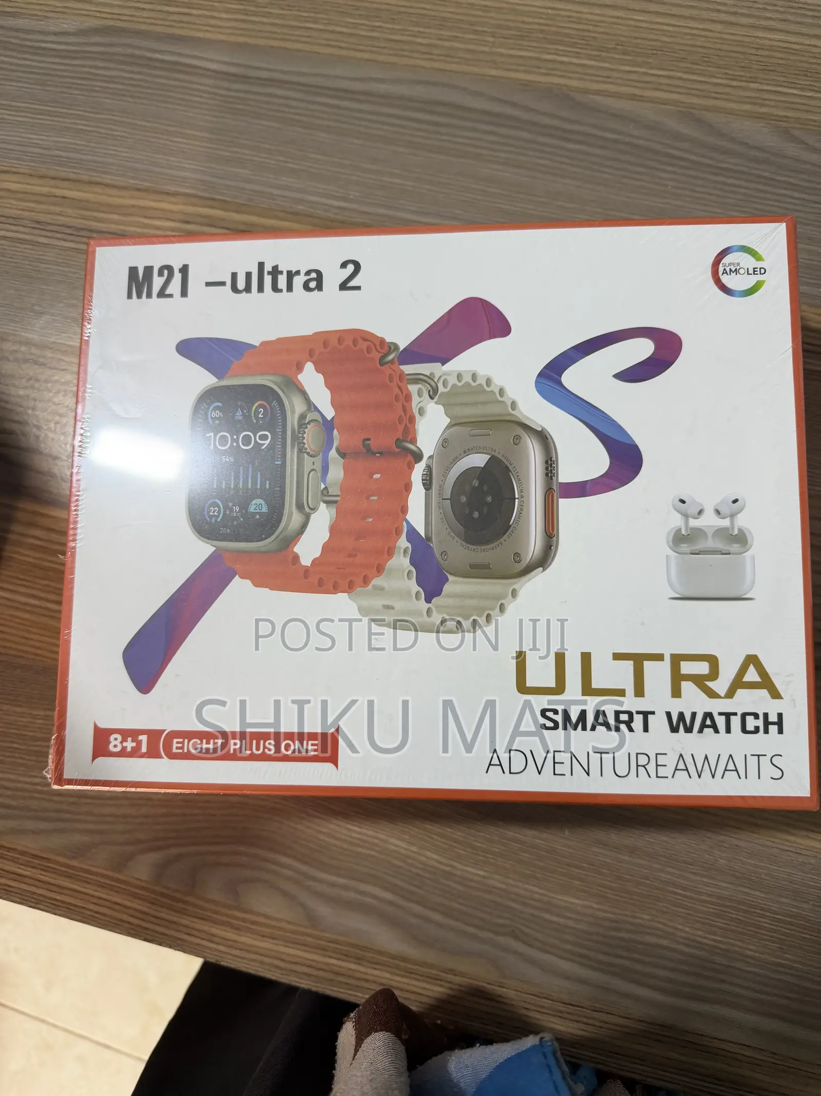 Altra21 Smart Watch With Bt Pod and Seven Traps