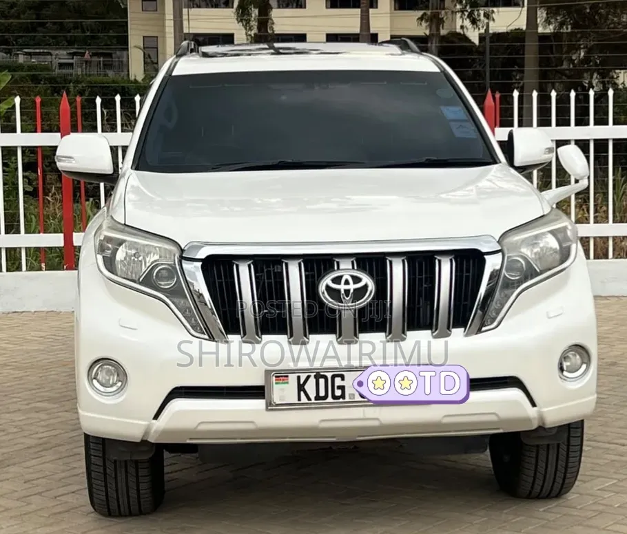 Toyota Land Cruiser Prado 2014 Ivory