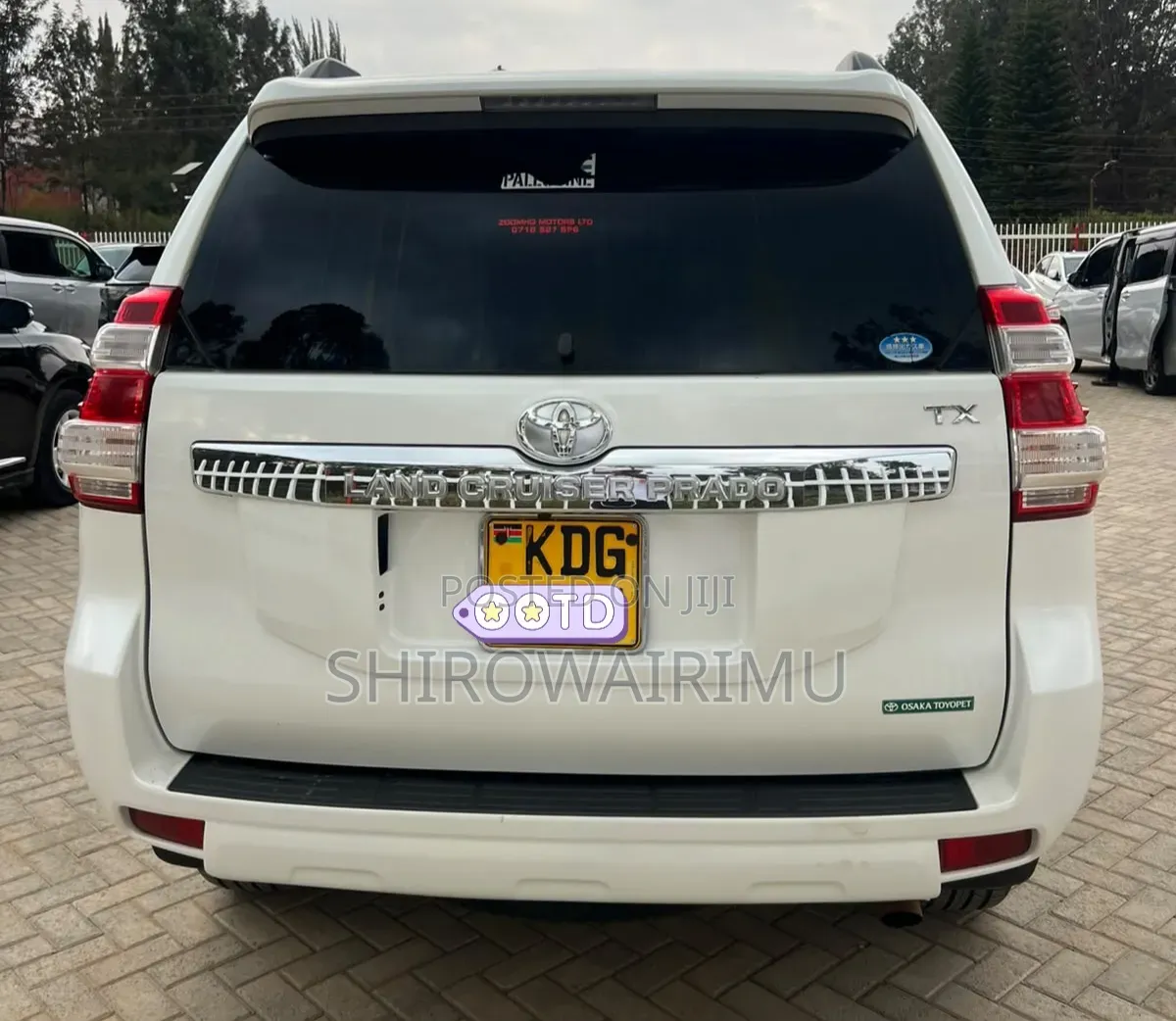 Toyota Land Cruiser Prado 2014 Ivory