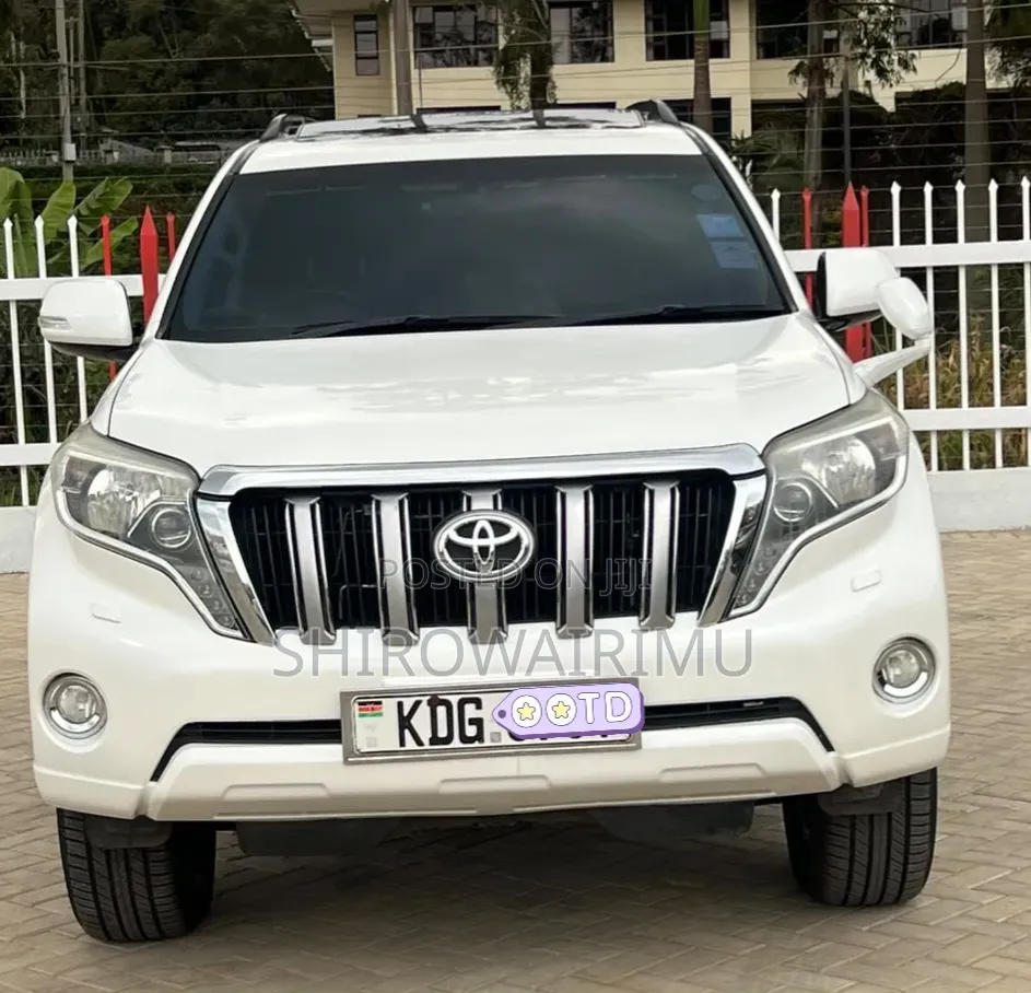 Toyota Land Cruiser Prado 2014 Ivory