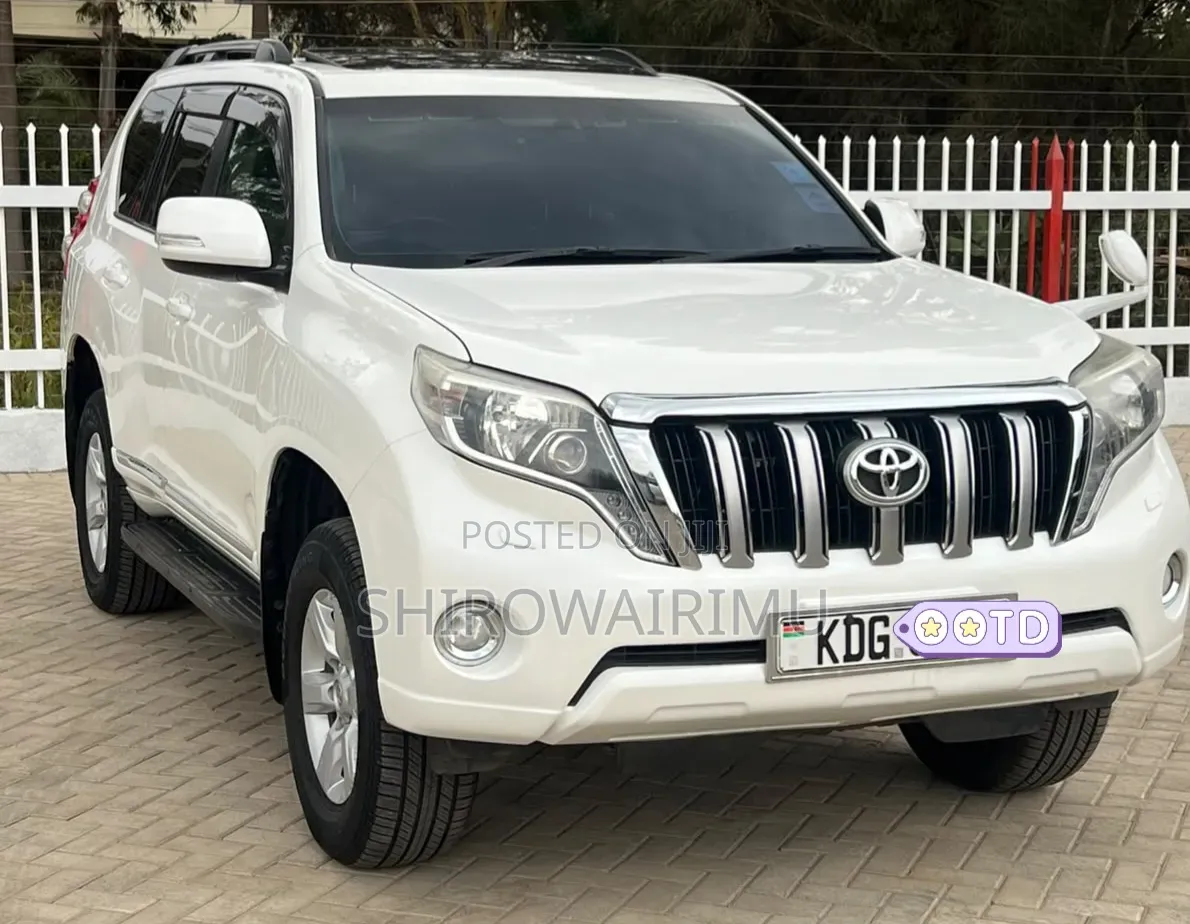 Toyota Land Cruiser Prado 2014 Ivory