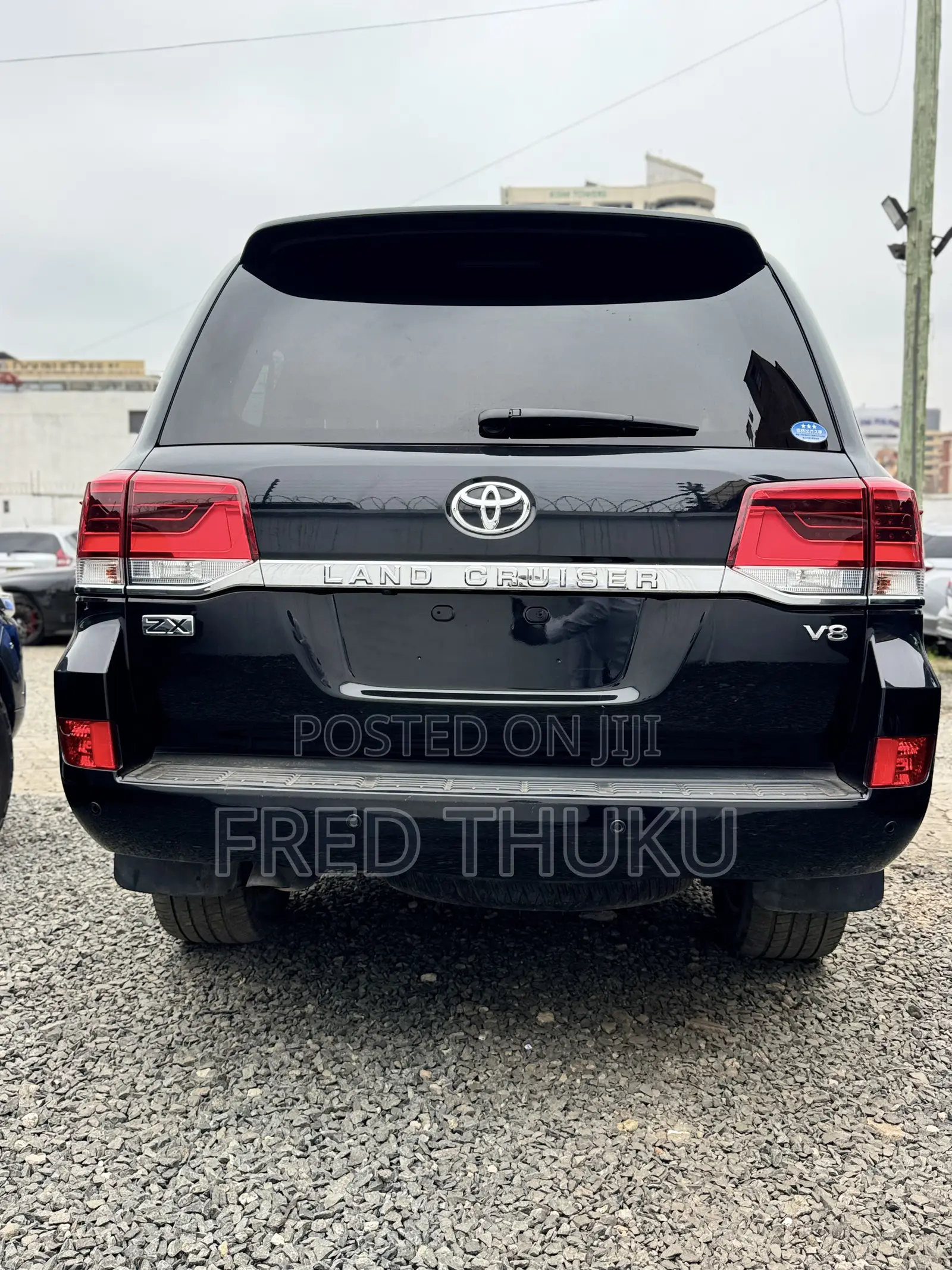 Toyota Land Cruiser 4.6 V8 ZX 2019 Black