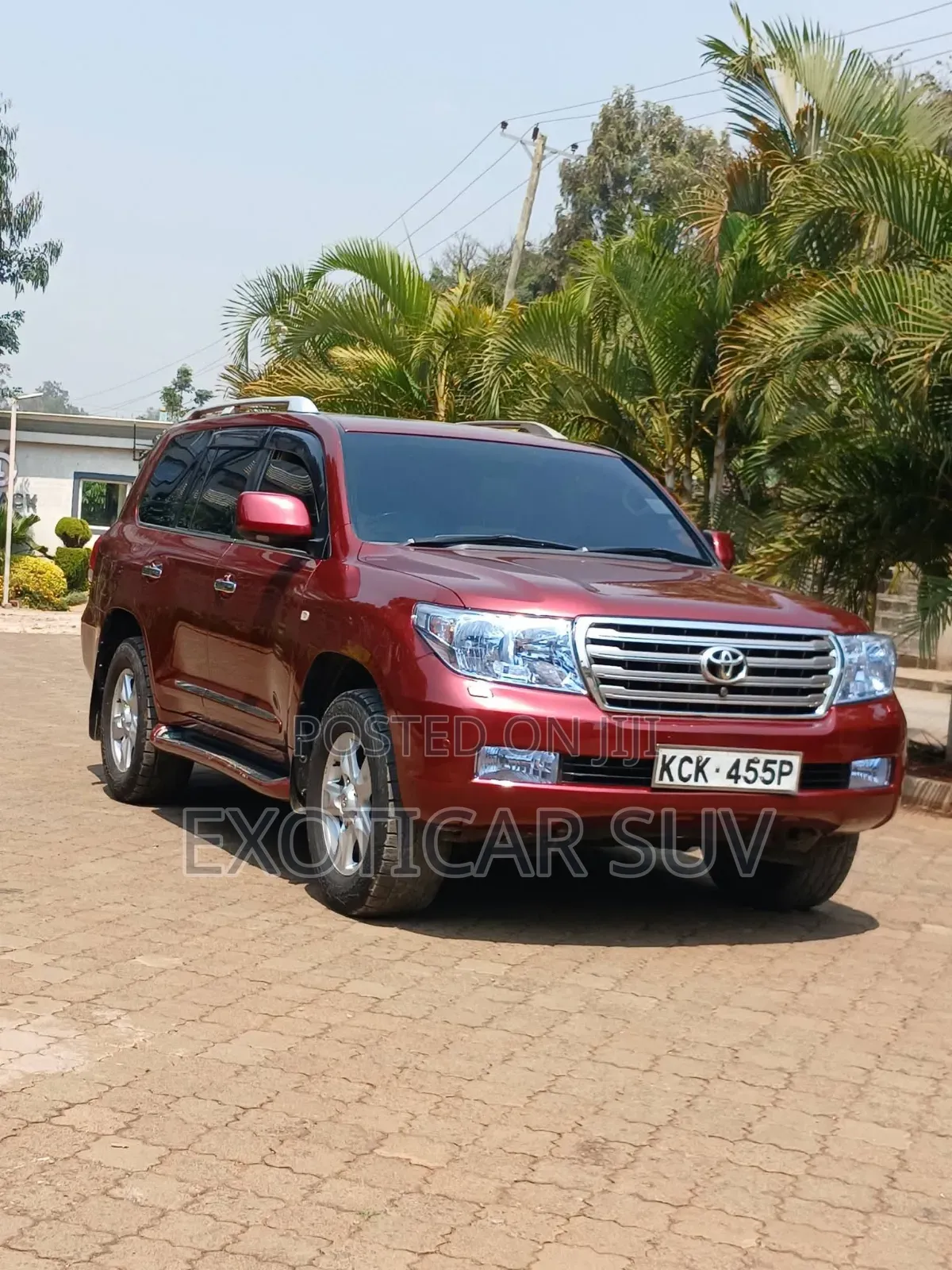 Toyota Land Cruiser 2010 Red
