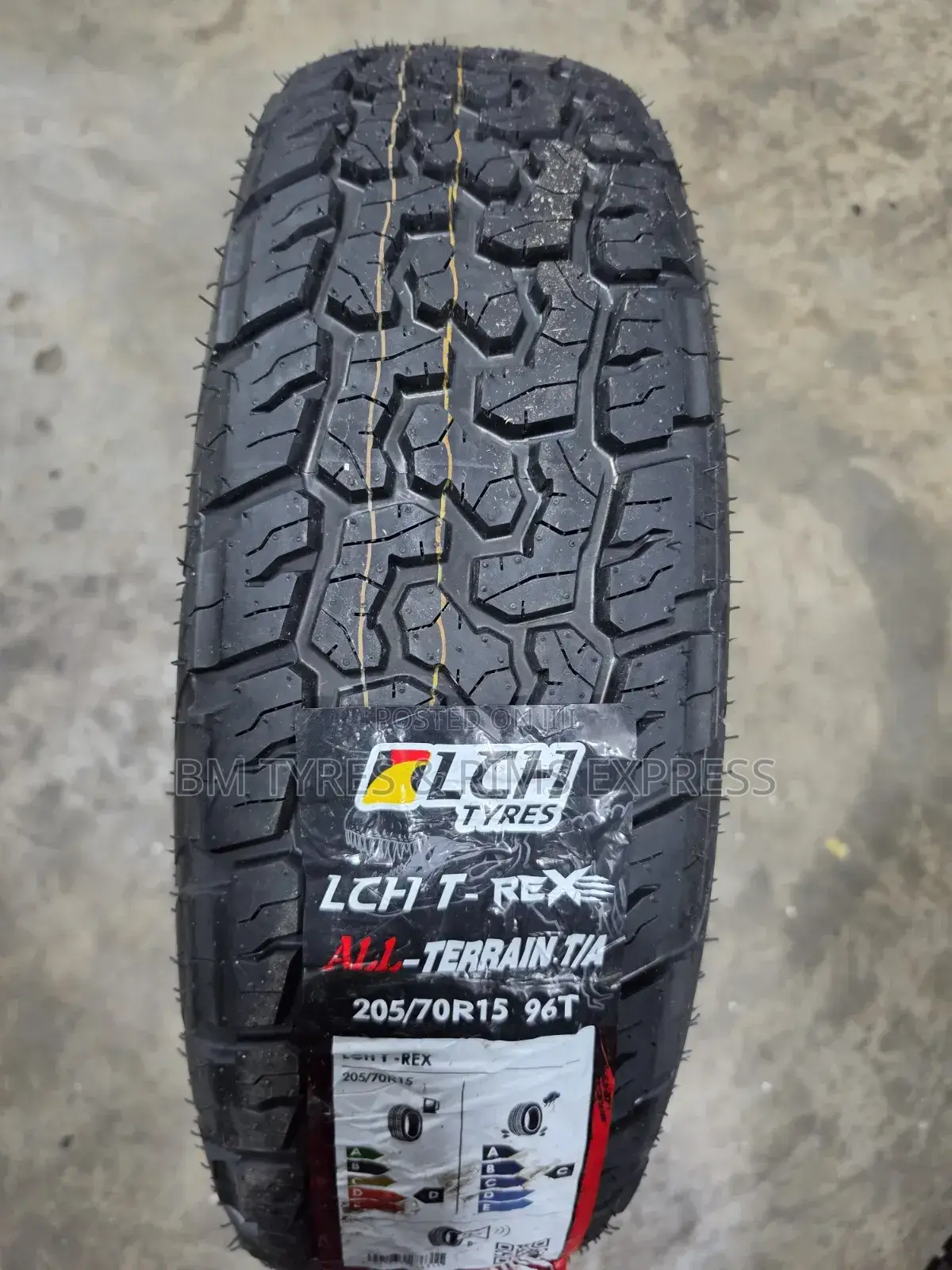 205 /70 R15 LCH Tires (All Terrain)