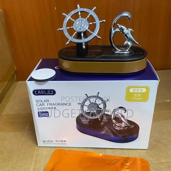 Pirate Rotating Solar Dashboard Decoration and Perfume