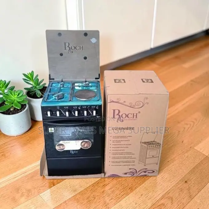 User-Friendly Reliable 3 Gas Burners+1 Hotplate Free Standing Cooker
